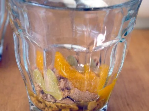 Zitrusfrüchte, Basilikumcreme, Amarettini - Rezept - Bild Nr. 9