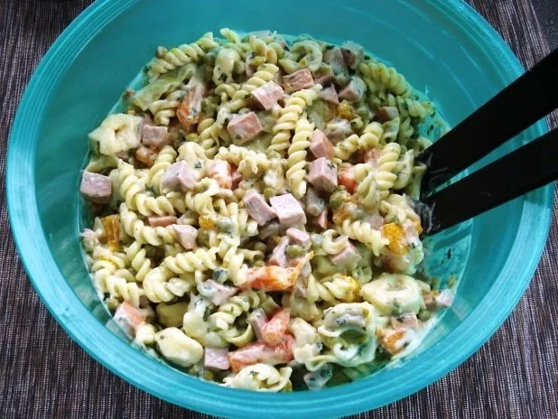 Rezept: NUDELSALAT extra SAFTIG Bild Nr. 2 NUDELSALAT extra SAFTIG - Rezept - Bild Nr. 2