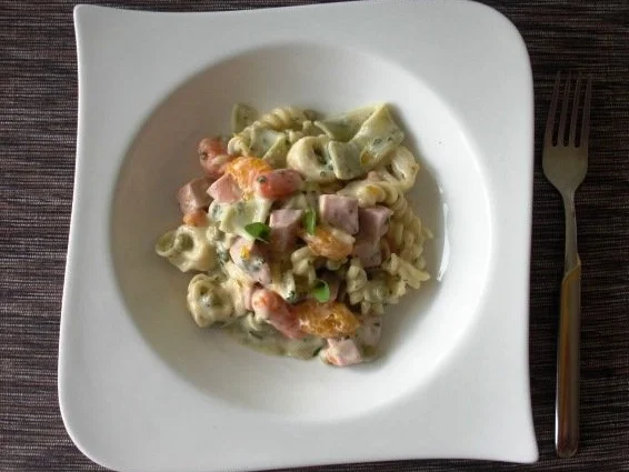 Rezept: NUDELSALAT extra SAFTIG Bild Nr. 3 NUDELSALAT extra SAFTIG - Rezept - Bild Nr. 3