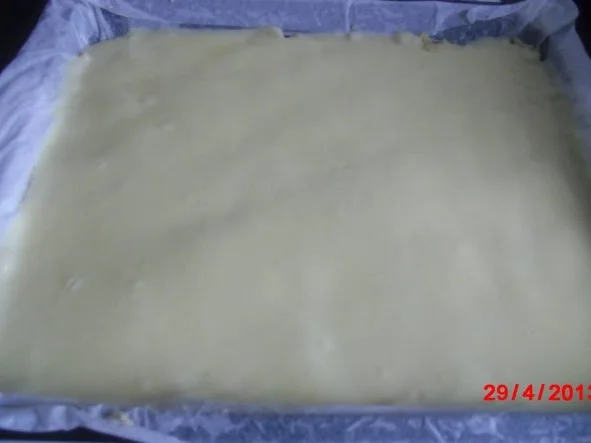 Puddingkuchen mit Dinkelboden und Streuseln - Rezept - Bild Nr. 4