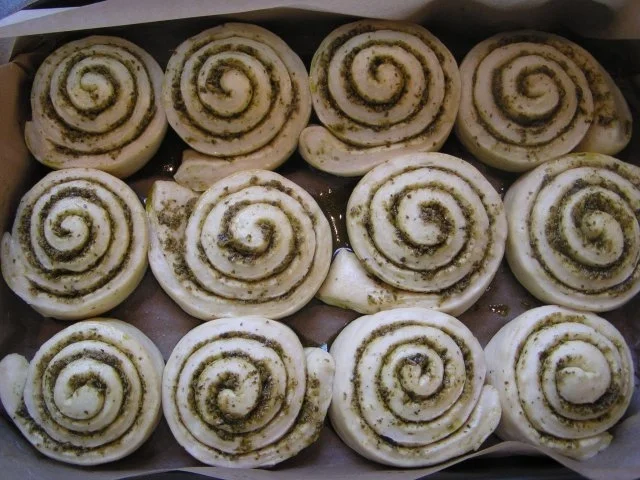 Rezept: Pesto-Schnecken Bild Nr. 8 Pesto-Schnecken - Rezept - Bild Nr. 8