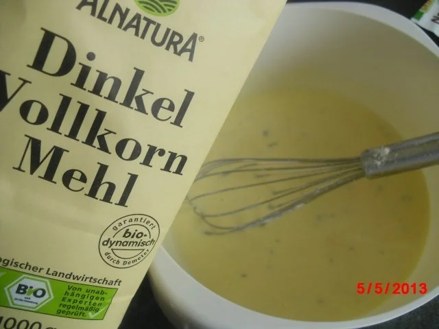 Muffin mit Speckwürfeln und Lauchröllchen - Rezept - Bild Nr. 5