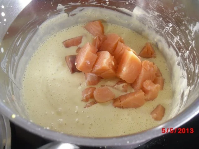 Lachs in Zitronen-Sahnesauce mit Tagliatelle - Rezept - Bild Nr. 5