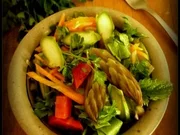 Salat mit grünem Spargel - Rezept