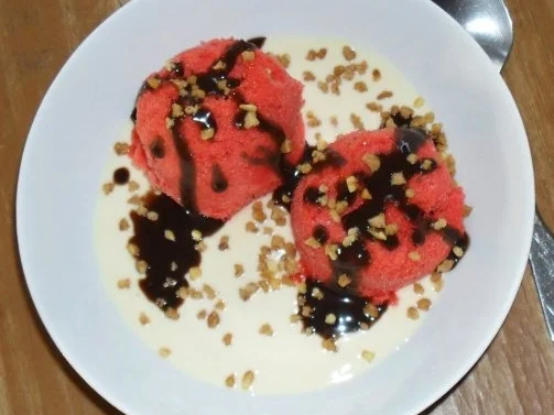 Erdbeereis - Rezept