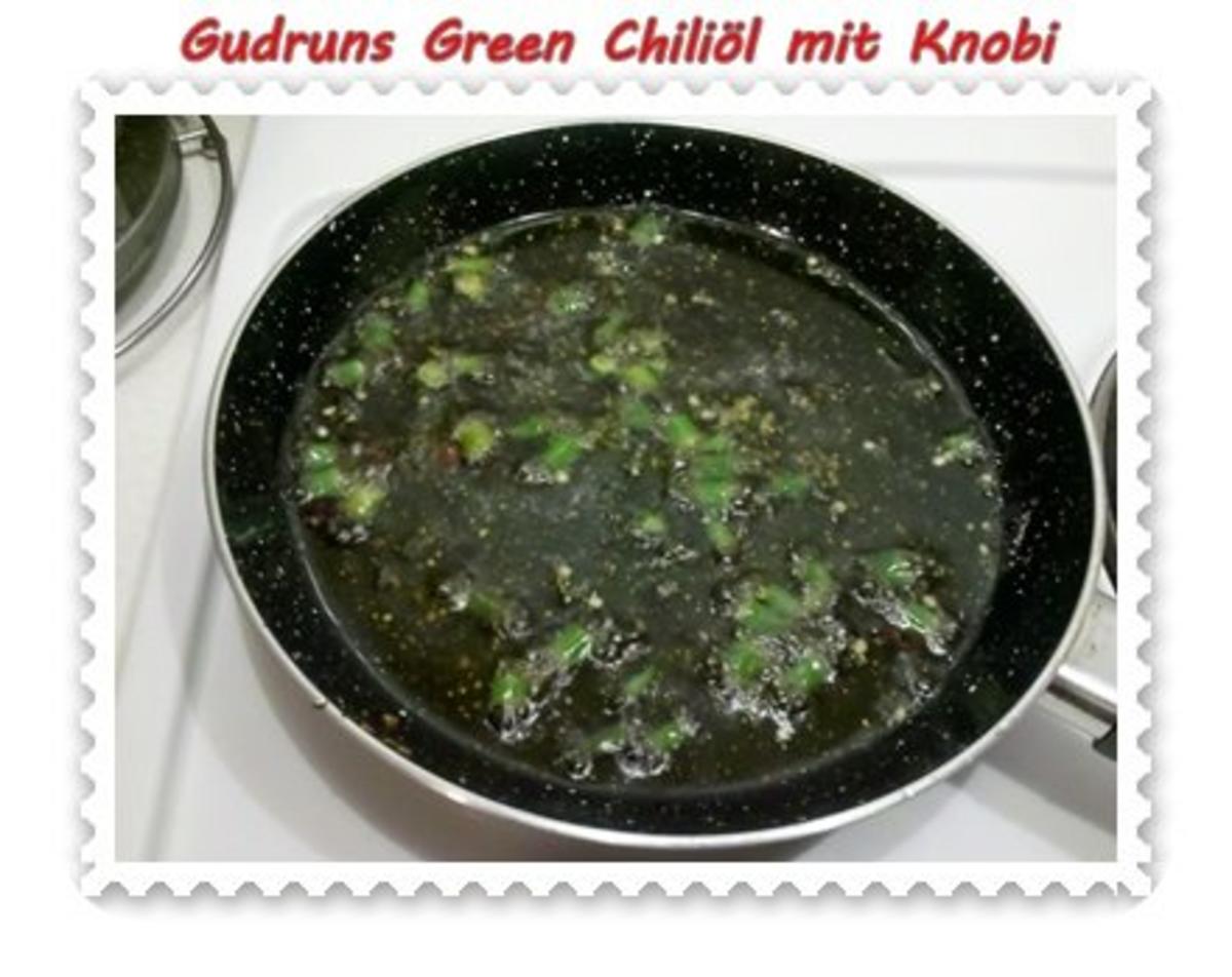 Öl: Green Chiliöl mit Knobi - Rezept - Bild Nr. 4