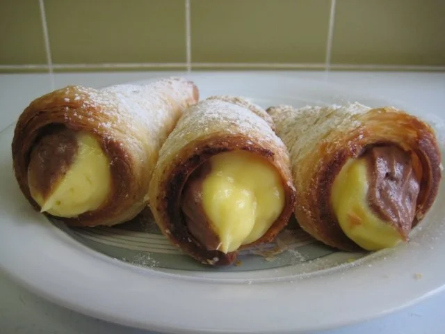 Creme-Rollen (Schaumrollen) - Rezept - Bild Nr. 3
