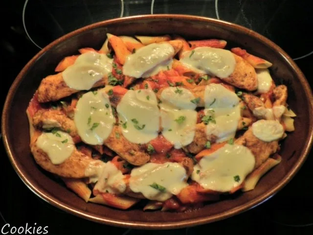 Nudel - Hähnchen - Auflauf - Rezept - Bild Nr. 4