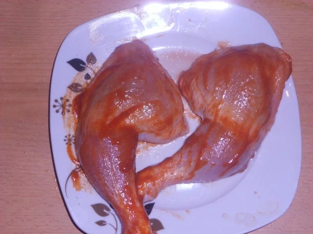 Rezept: Feurige Hähnchenschlegel Bild Nr. 3 Feurige Hähnchenschlegel - Rezept - Bild Nr. 3