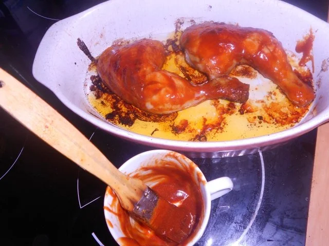 Rezept: Feurige Hähnchenschlegel Bild Nr. 4 Feurige Hähnchenschlegel - Rezept - Bild Nr. 4