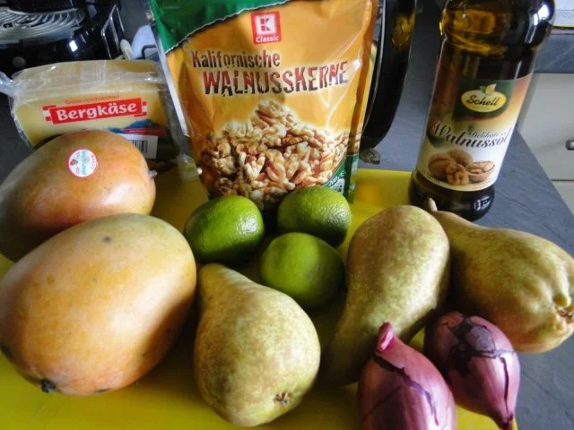 Mango-Birnen-Carpaccio - Rezept - Bild Nr. 2