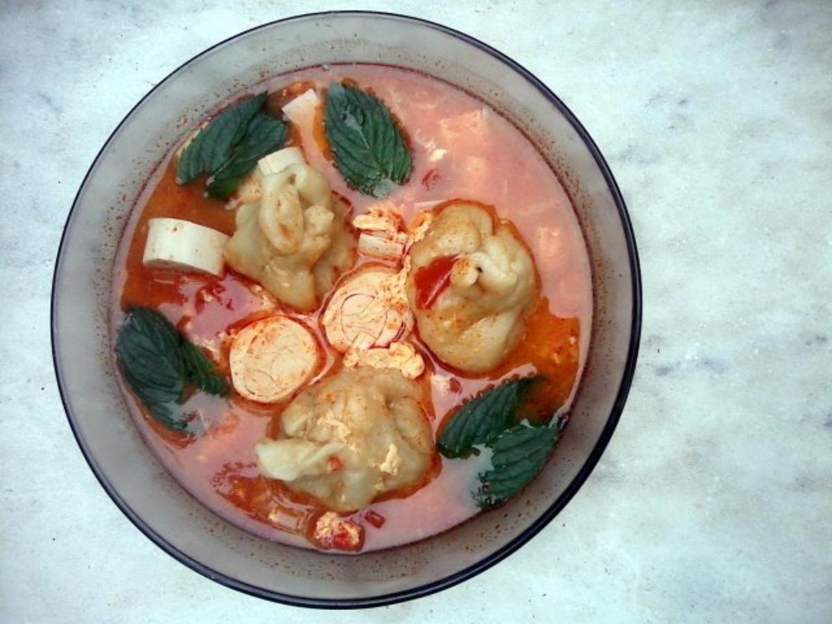Dim Sum   /   Dumpling Soup - Rezept