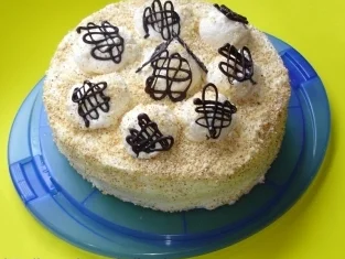 Schneeball-Torte - Rezept