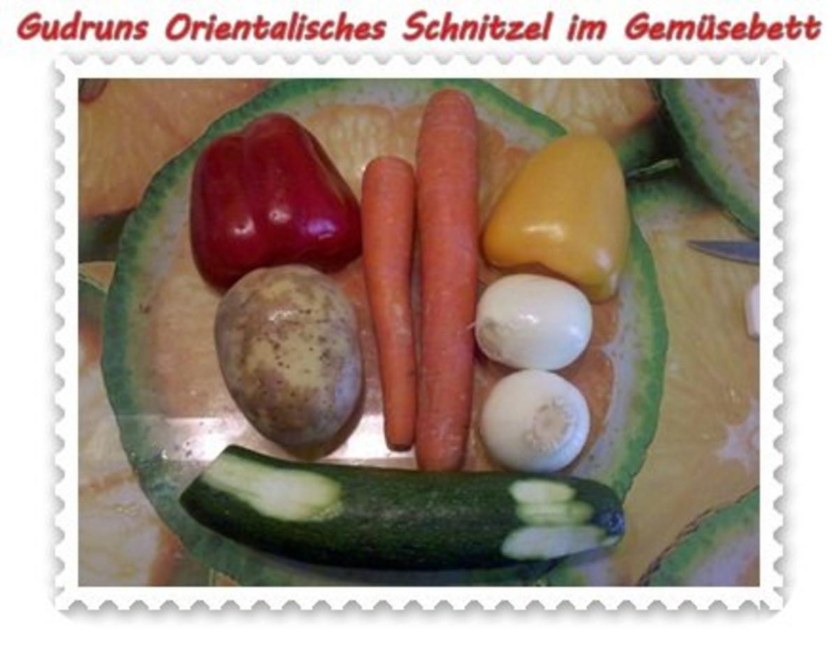 Auflauf: Orientalisches Schnitzel im Gemüsebett - Rezept - Bild Nr. 2