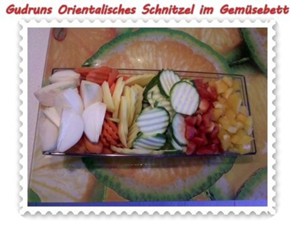 Auflauf: Orientalisches Schnitzel im Gemüsebett - Rezept - Bild Nr. 3