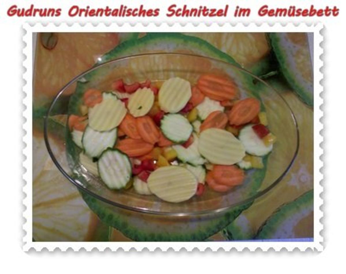Auflauf: Orientalisches Schnitzel im Gemüsebett - Rezept - Bild Nr. 4