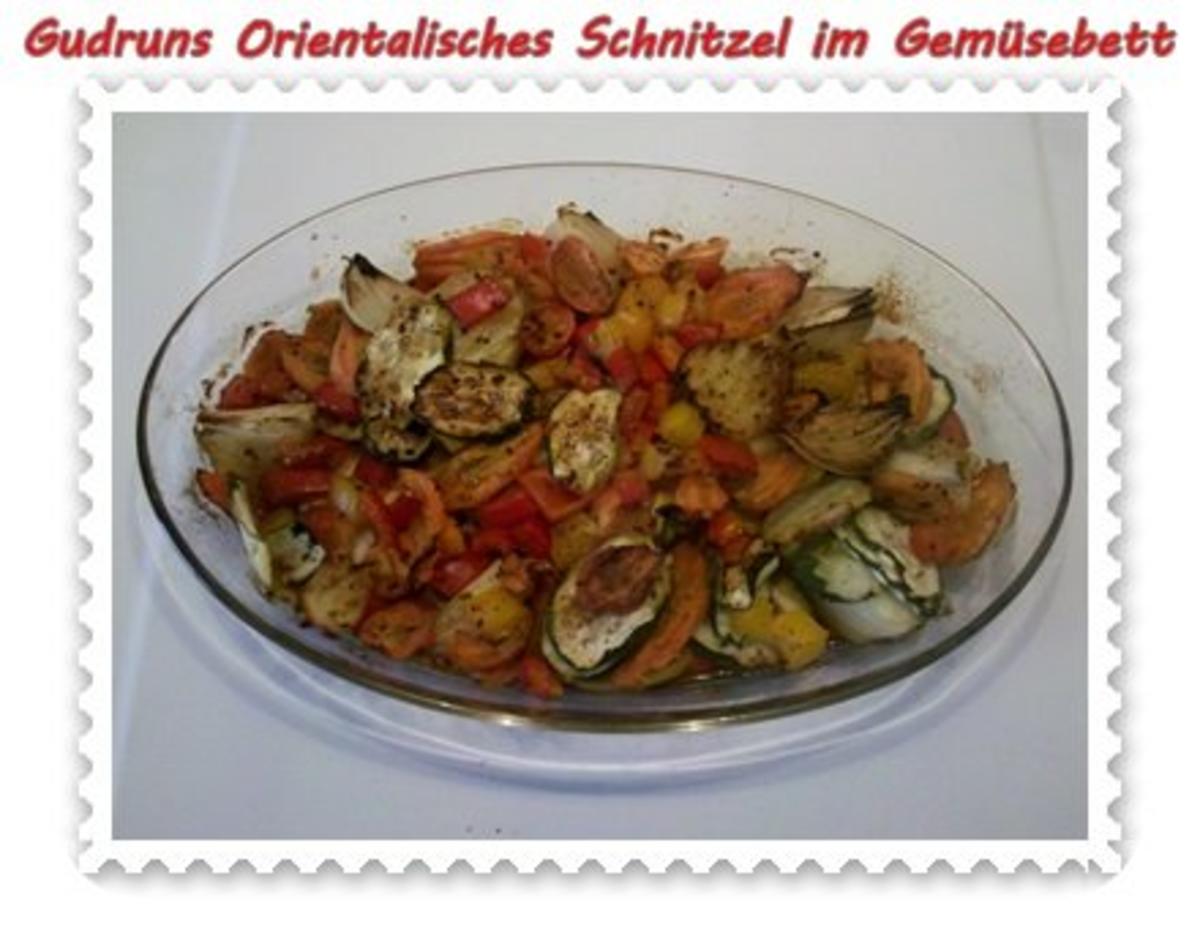 Auflauf: Orientalisches Schnitzel im Gemüsebett - Rezept - Bild Nr. 12