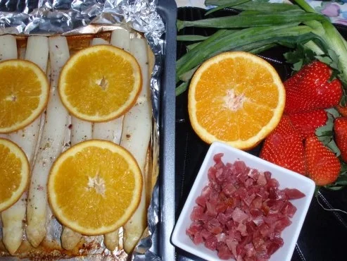 Rezept: fruchtiger Spargelsalat Bild Nr. 7 fruchtiger Spargelsalat - Rezept - Bild Nr. 7