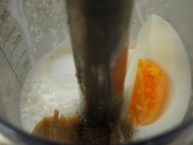 Gemüse: Kräuterspargel aus dem Rohr mit Schweinekamm und Remoulade - Rezept - Bild Nr. 7