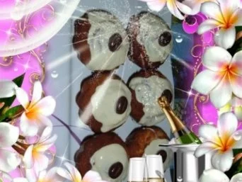 Rezept: Kuchen : Muffins mit Moccabohnen, Marzipan und Amaretto Bild Nr. 2 Kuchen : Muffins mit Moccabohnen, Marzipan und Amaretto - Rezept - Bild Nr. 2