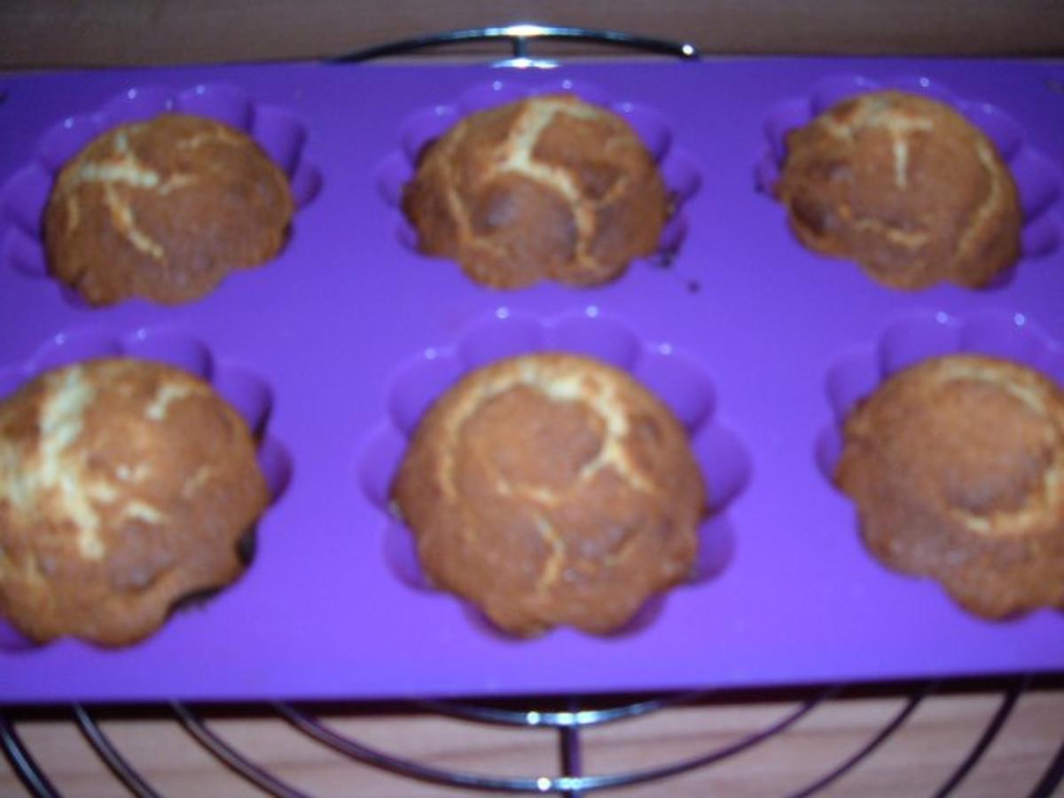 Kuchen :  Muffins mit Moccabohnen, Marzipan und Amaretto - Rezept - Bild Nr. 6