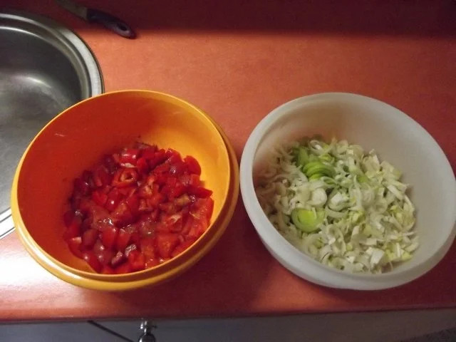 Hänchen-Porree-Chicoree Salat - Rezept - Bild Nr. 2