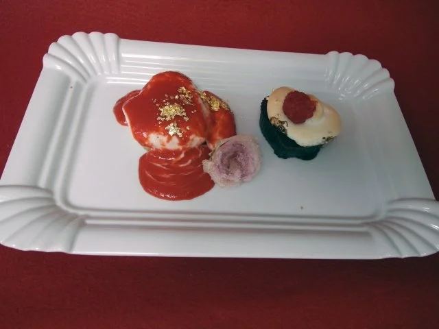 "Die Hochzeitsnacht" - Elfencremetörtchen und Schokoladenherzküchlein - Rezept