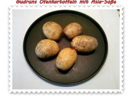Kartoffeln: Ofenkartoffeln mit Asia-Soße - Rezept - Bild Nr. 2