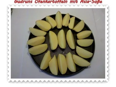 Kartoffeln: Ofenkartoffeln mit Asia-Soße - Rezept - Bild Nr. 3