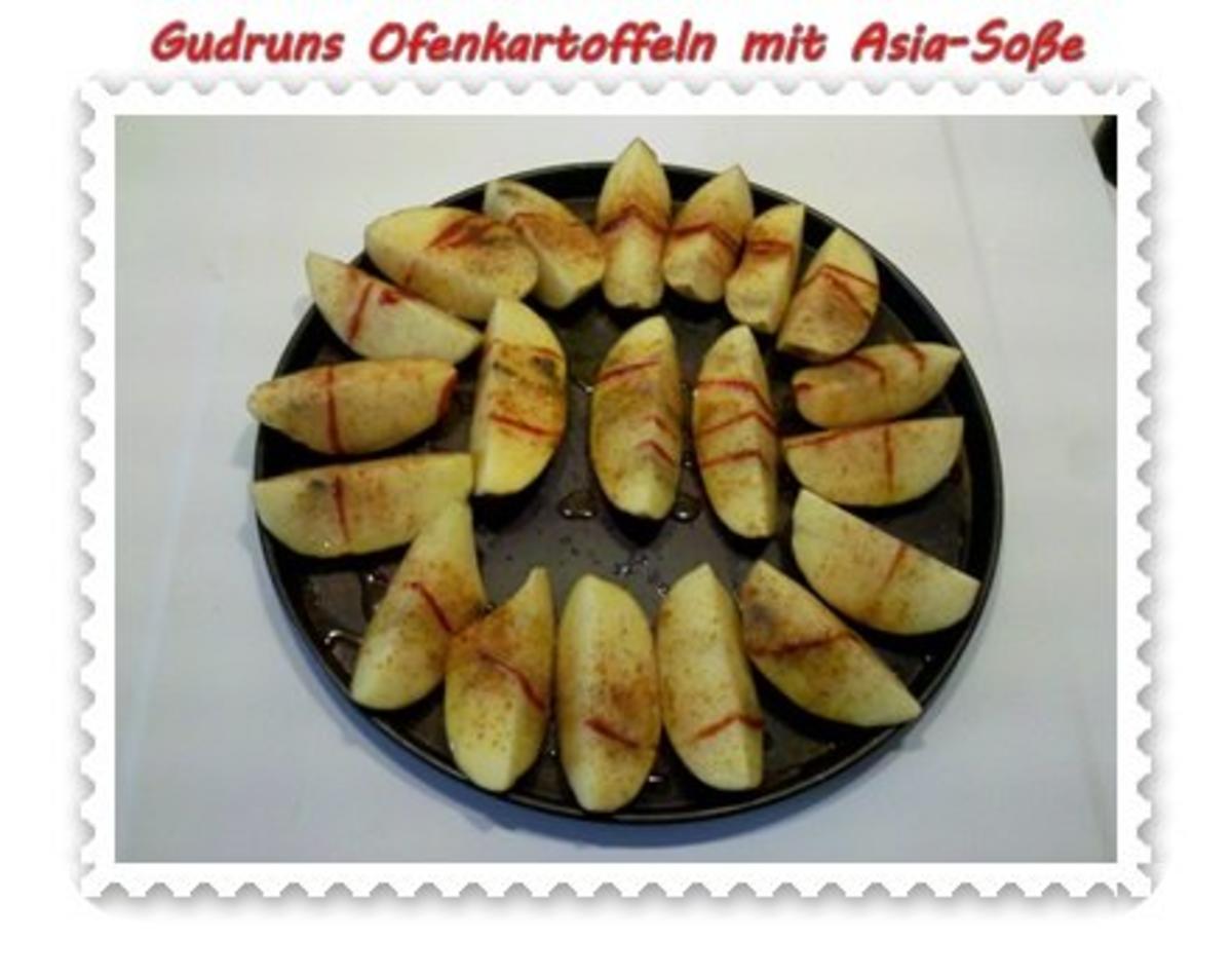 Kartoffeln: Ofenkartoffeln mit Asia-Soße - Rezept - Bild Nr. 5