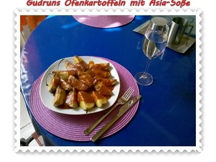Kartoffeln: Ofenkartoffeln mit Asia-Soße - Rezept - Bild Nr. 11