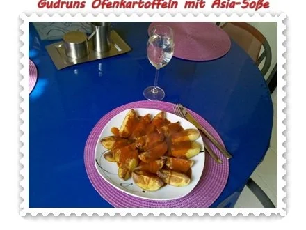 Kartoffeln: Ofenkartoffeln mit Asia-Soße - Rezept - Bild Nr. 12