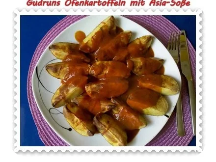 Kartoffeln: Ofenkartoffeln mit Asia-Soße - Rezept - Bild Nr. 13