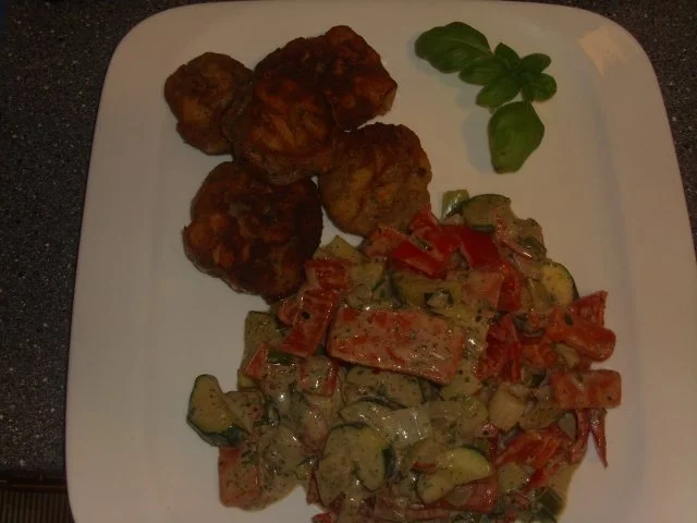 Gemüsepfanne mit gebratenen Semmelknödeln - Rezept - Bild Nr. 7