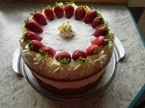 ❤ Käsesahne -Torte ❤ - Rezept