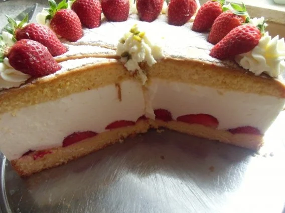 ❤ Käsesahne -Torte ❤ - Rezept - Bild Nr. 2