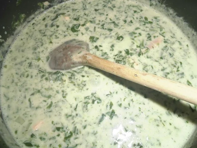 Nudeln mit Lachs und Spinat - Rezept - Bild Nr. 4