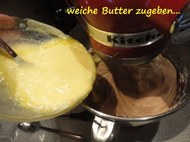 Schnee Torte mit Topfen Obers Frucht Creme - Rezept - Bild Nr. 6