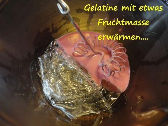 Schnee Torte mit Topfen Obers Frucht Creme - Rezept - Bild Nr. 16