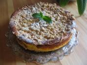 Streusel - Apfel -  Käsekuchen - Rezept
