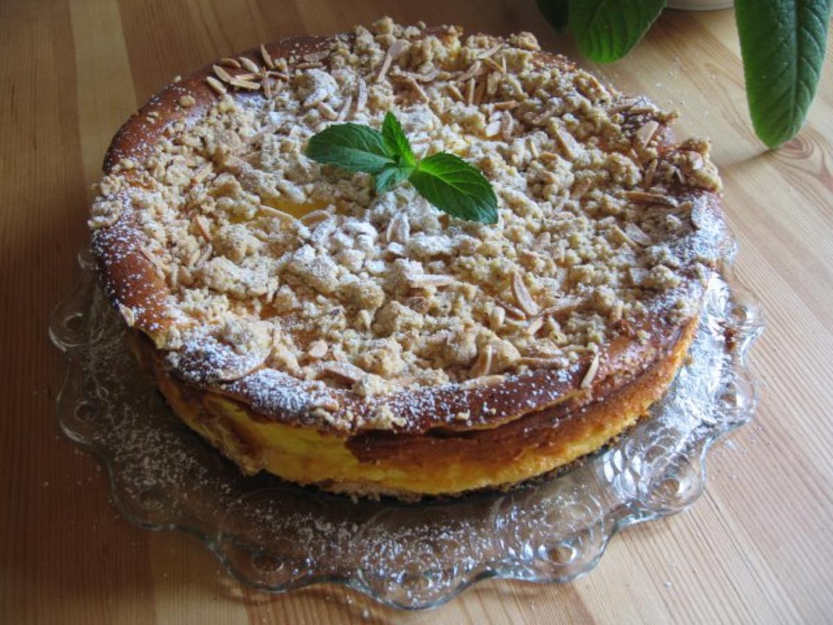 Streusel - Apfel - Käsekuchen - Rezept - kochbar.de