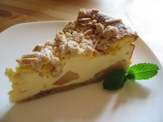 Streusel - Apfel -  Käsekuchen - Rezept - Bild Nr. 2