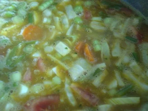 Würzige Gemüsesuppe - Rezept - Bild Nr. 12
