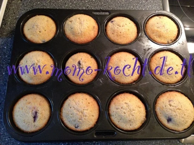 Zitronen-Blaubeer Cupcakes - Rezept - Bild Nr. 4