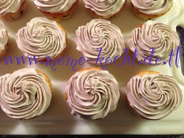 Zitronen-Blaubeer Cupcakes - Rezept - Bild Nr. 6