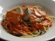 Spaghetti mit frischem Thunfisch und Fenchel - Rezept