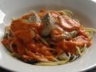Spaghetti mit frischem Thunfisch und Fenchel - Rezept