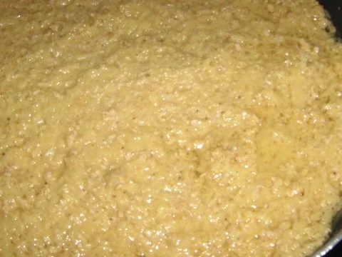 Kassler in Krustenbrotmantel mit Schwarzwurzelgemüse und Rösti - Rezept - Bild Nr. 3