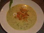 Rezept: Kartoffel-Bärlauchsuppe Kartoffel-Bärlauchsuppe - Rezept