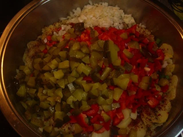 Kartoffel-Paprikasalat - Rezept - Bild Nr. 4